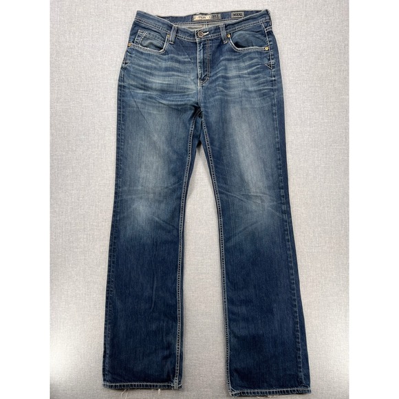 BKE Other - BKE Tyler Straight Leg Jeans Men 36XXL 37x37 Blue‎ Medium Wash Denim Americana